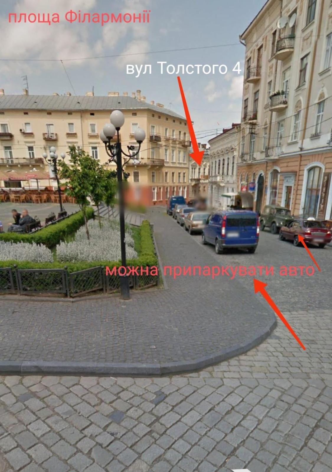 Apart Club Tolstogo Chernivtsi Εξωτερικό φωτογραφία